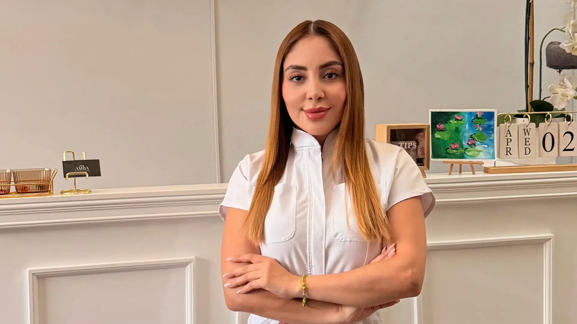 Mariel Tapia, fundadora y directora de AMBA Wellness Center